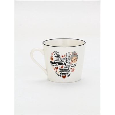 Кружка керамическая «Бабушка», 350 мл