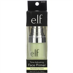 E.L.F., выравнивающий тон лица праймер, нейтральный зеленый, 14 г (0,47 унций)