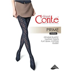 Фантазийные CONTE PRIME Колготки с отсылкой к логотипу бренда