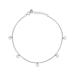 Браслет, куб.циркон., BY-3135