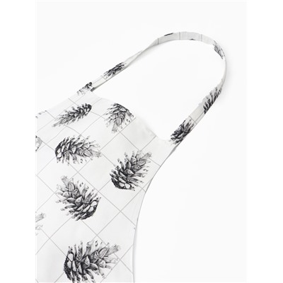 Фартук новогодний «Этель» Merry Christmas 60×70 см, 100% хлопок, саржа 190 г/м²