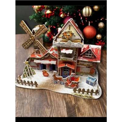 61099 3D Пазл новогодний