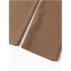 Брюки для девочки, MINAKU, бежевые, рост 98 см