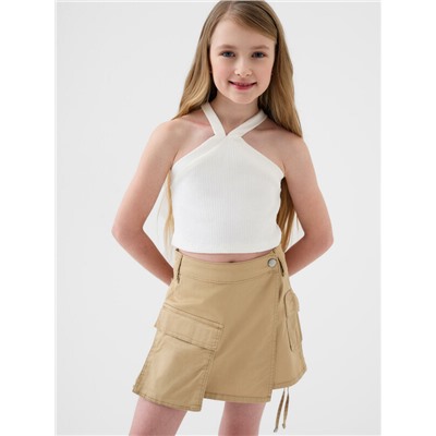 Юбка-шорты текстильные для девочек
