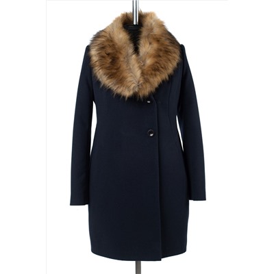 02-2343 Пальто женское утепленное(пояс)