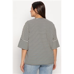 Блуза Монтана (черно-белая) Б14888-20М