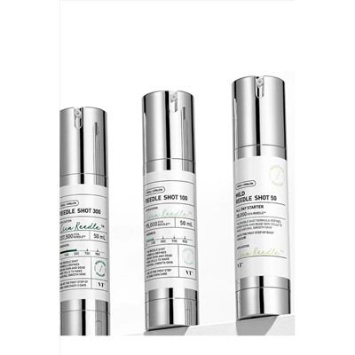 VT Cosmetics Мягкая бустер-сыворотка с микроиглами для гладкой и сияющей кожи / Midl Reedle Shot 50, 50 мл KRISTALLER, 1133551