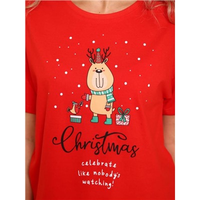 Пижама "Бонбончик" (Красный)