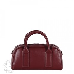 Сумка женская кожаная 668NN wine red Natale Navetta
