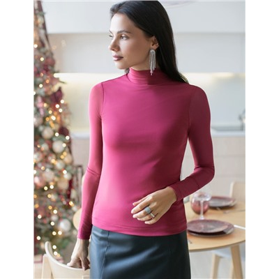 Водолазка с прозрачными рукавами