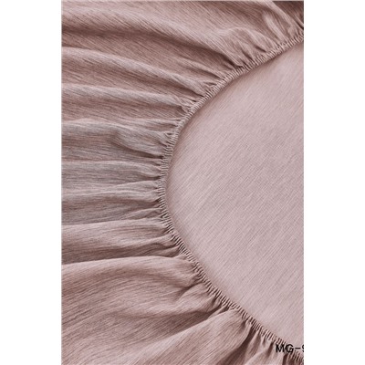 Простыня на резинке Страйп Меланж с высотой борта 25 см НАТАЛИ, 1127599