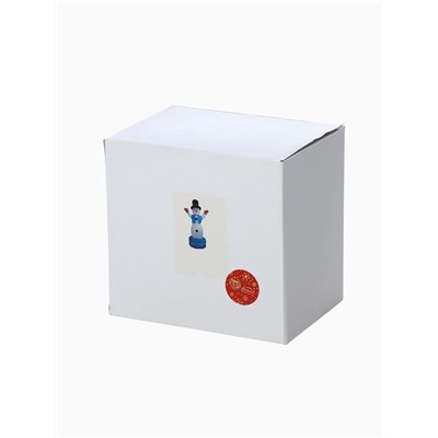 Надувная фигура новогодняя «Зимнее волшебство. Снеговик вертится вокруг себя», двигается, 210 см