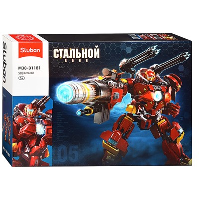 Конструктор "Супер герой" (588 дет.)