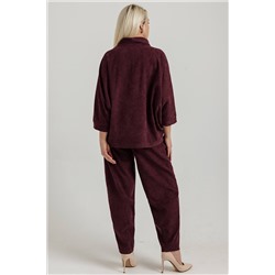 Блузка женская  4497/06/Брусничный