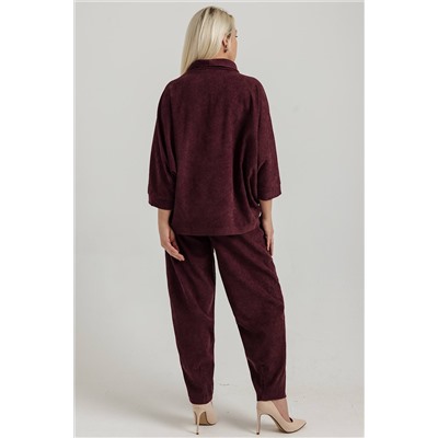 Блузка женская  4497/06/Брусничный