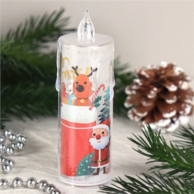 Свеча светодиодная новогодняя 13 см / VFR-45 /уп 480/