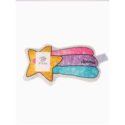 Подушка декоративная детская «Этель» Glow, 30×19 см, велюр