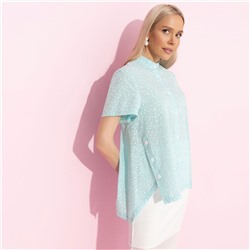 Рубашка из хлопка, Позитивный посыл (мятный)