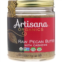 Artisana, Organics, сырое пекановое масло, 227 г (8 унций)