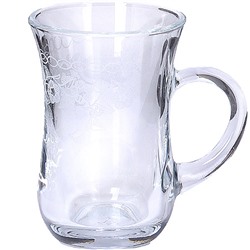 MS55411-07 Набор стаканов 6пр д/чая 140 мл Флер new (х8)