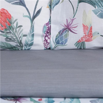 Постельное бельё 1.5-спальное «Этель. Тропический сад», поплин