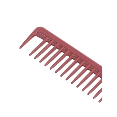 Dewal Профессиональный гребень для волос комбинированный / Carbon Bordo CO-6032-CBN, 17,5 см 20821