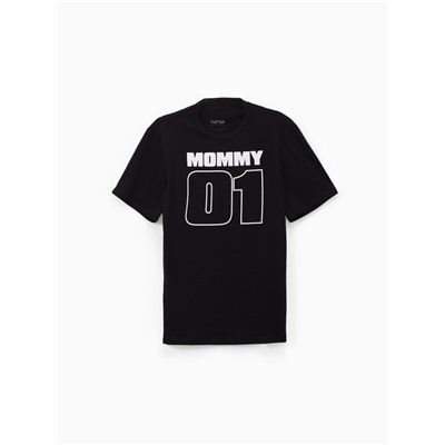 Футболка женская KAFTAN Sport Family, чёрная, размер 48