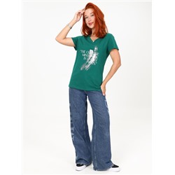 Сопряжение - футболка зеленый