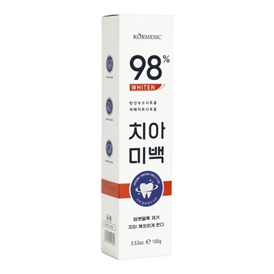 Зубная паста KORMESIC отбеливающая, 100 г