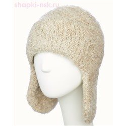 0313BD Лина Ушанка для девочки флис (52-54)