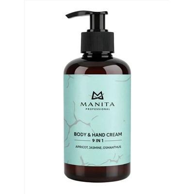 MANITA Парфюмированный крем для рук и тела / Apricot, Jasmine, Osmanthus, 300 мл 28388