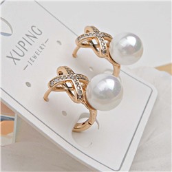 XUPING Серьги с замком кольцо арт. 18 1908 (id 282272)