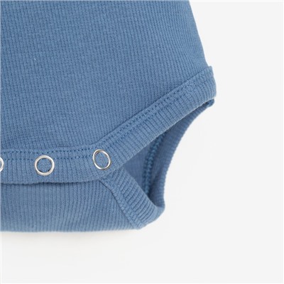 Боди-водолазка детская MINAKU, синее, рост 62-68 см