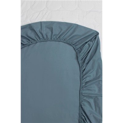 Простыня на резинке Деним 180х200  бязь 120гр/м Текстильная коллекция