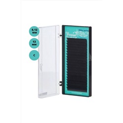 Vivienne Ресницы для наращивания / Elite, C, 13, 0.12 мм, 20 линий, синтетическое волокно, черный KRISTALLER, 1106961