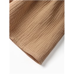 Платье для девочки «Крошка Я. Муслин», рост 80-86 см, бежевое