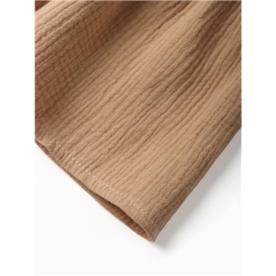 Платье для девочки «Крошка Я. Муслин», рост 80-86 см, бежевое