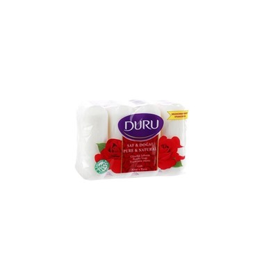 Duru Мыло туалетное 4шт*85г Роза