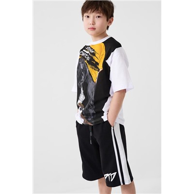 Фуфайка трикотажная для мальчиков (футболка) PLAYTODAY, 1240288