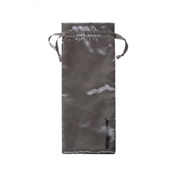 Черный безремневой страпон Silicone Bendable Strap-On - size S