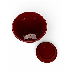 Горшок для цветов «Венеция», 5 л, пластиковый, коричневый