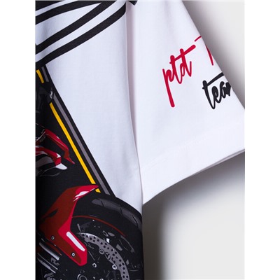 Фуфайка трикотажная для мальчиков (футболка)