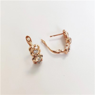 Серьги с кристаллами Swarovski