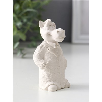 Фигурка «Конь в пальто малый» 9×5×4 см, натуральный