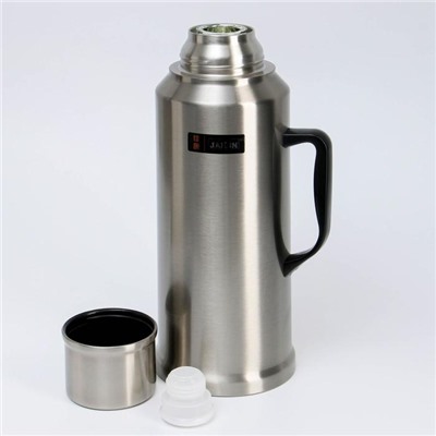 Термос 2 л, со стеклянной колбой, сохраняет тепло 6 ч, 38 х 17 см