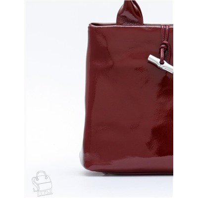 Сумка женская кожаная 5768P claret Polina&Eiterou