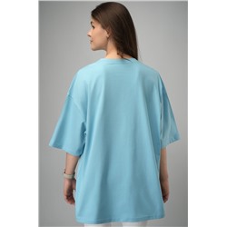 Женская футболка оверсайз Happyfox