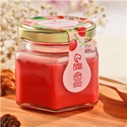 Мёд кремовый «Земляника», с земляникой, 120 г