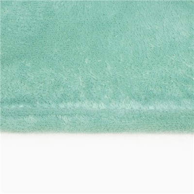 Плед с рукавами «Этель», 150×200 см, корал-флис, мятный