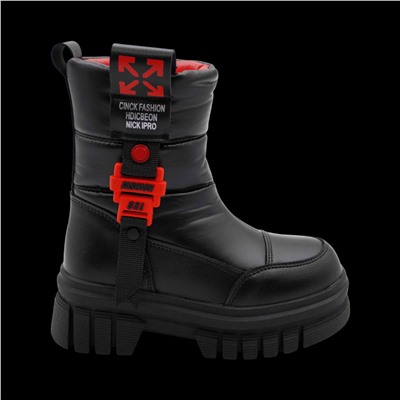 Дутики зимние В5006-5 черные